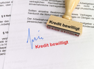 Stempel: Kredit bewilligt